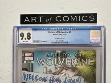 Return of Wolverine #1 - Nauck Variant Cover - CGC 9.8 - 1