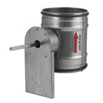 Regelklep Ø 100mm met motorstoel, Doe-het-zelf en Bouw, Verzenden, Nieuw