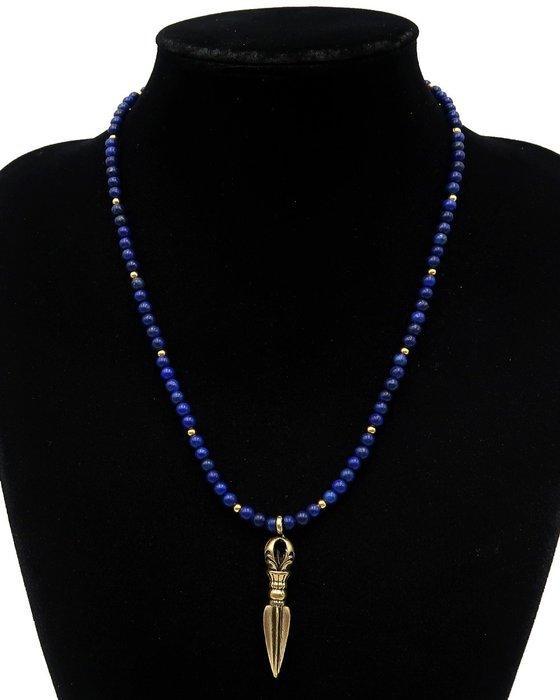 Lapis lazuli - Phurba Ritueel: Verbanning van demonen &, Antiek en Kunst, Antiek | Boeken en Manuscripten