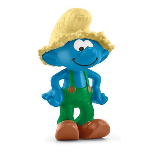 De Smurfen PVC Beeldje Boerensmurf 6 cm, Verzamelen, Stripfiguren, Ophalen of Verzenden