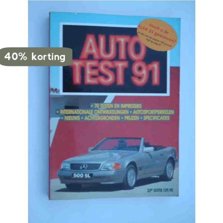 AUTOTEST 1991 9789020123418 Zz Kluwer, Boeken, Hobby en Vrije tijd, Gelezen, Verzenden