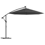 Zweefparasol LED | Tweede Kansje | Nu 47%, Tuin en Terras, Nieuw, Zweefparasol, 3 tot 4 meter, Kantelbaar