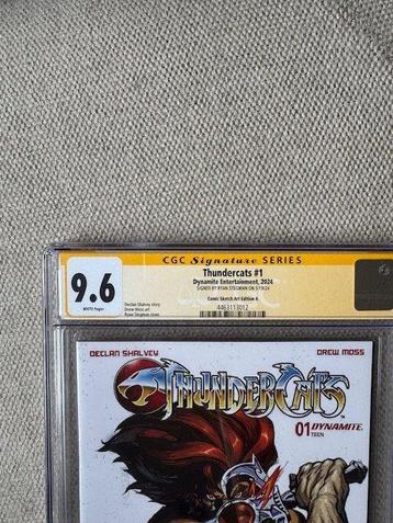 Thundercats #1 - Cover Sketch Art Edition - Signed by Ryan