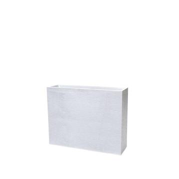 Hoge plantenbak voor buiten en binnen 80 cm | Wit | Ripple beschikbaar voor biedingen