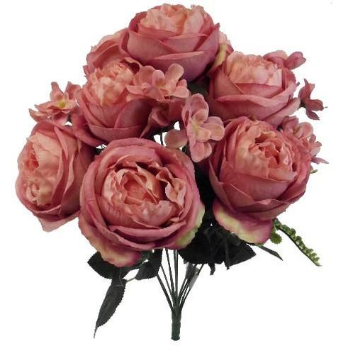 Pioen boeket pioenrozen large vintage pink /boeket grote, Huis en Inrichting, Woonaccessoires | Kunstplanten en Kunstbloemen, Nieuw