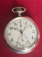 Longines - chronograph pocket watch argento 900 Grands Prix
