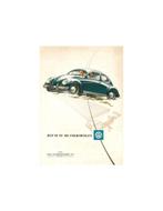 1954 VOLKSWAGEN KEVER BROCHURE NEDERLANDS, Livres, Autos | Brochures & Magazines, Ophalen of Verzenden