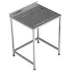 Werktafel | RVS | Lekbak | Achteropstand | Zelfmontage |, Zakelijke goederen, Verzenden, Nieuw in verpakking