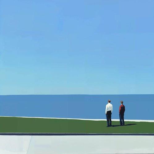 Le Yack (1972) - Au bord du temps, Antiek en Kunst, Kunst | Schilderijen | Modern