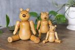 Zoo-line - Jouet Drewniane misie z ruchomymi koczynami -