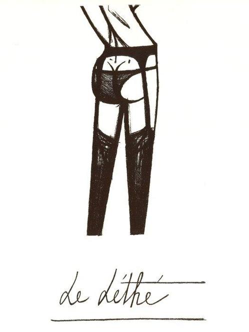 Bernard Buffet (1928-1999) - Le Léthé, Antiek en Kunst, Antiek | Overige Antiek
