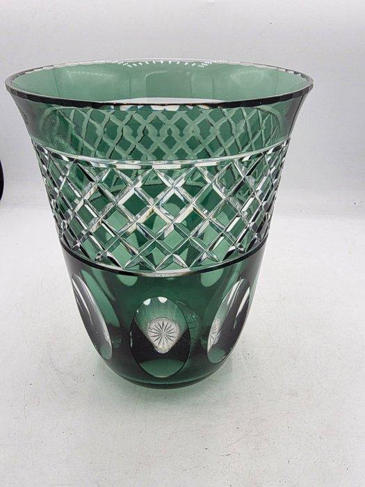 Val Saint Lambert - Vaas - Kristal, Antiek en Kunst, Antiek | Glaswerk en Kristal