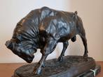 After Isidore Jules Bonheur (1827-1901) - sculptuur, Bull -, Antiek en Kunst