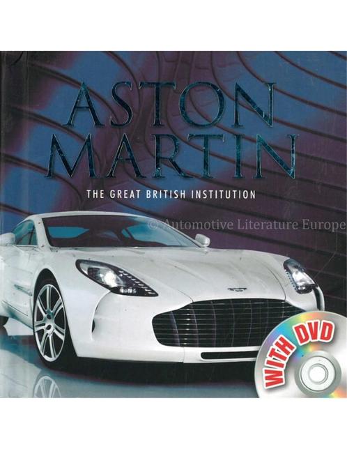 ASTON MARTIN , THE GREAT BRITISH INSTITUTION (BOEK MET DVD), Livres, Autos | Brochures & Magazines, Enlèvement ou Envoi