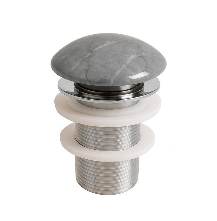 SALE - Basin - Grijs marmer - Wastafelafvoer -, Doe-het-zelf en Bouw, Sanitair, Nieuw, Ophalen of Verzenden