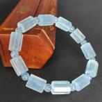 aquamarijn Cilinderarmband en ballen- 35 g - (1)