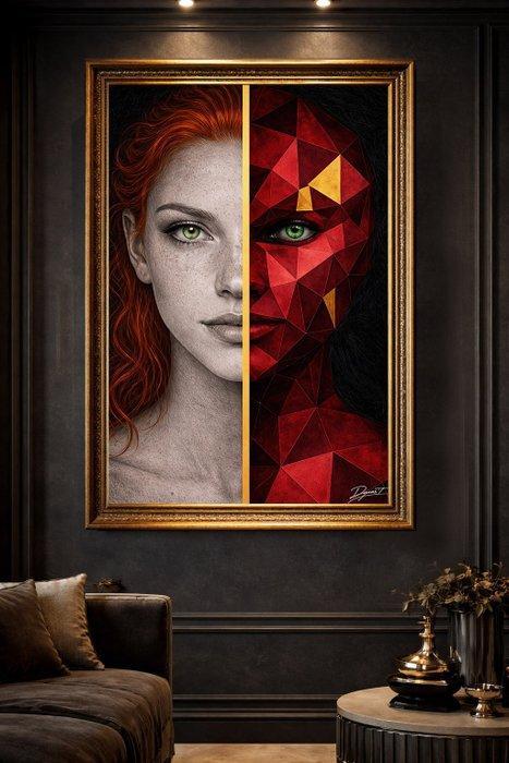 DynasT - Golden Divide #5, Antiek en Kunst, Kunst | Designobjecten