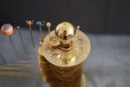 Messing mechanisch planetarium, Orrery. Eaglemoss-collectie
