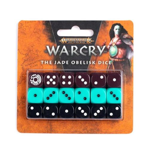 Warhammer Warcry the jade obelisk dice (warhammer nieuw), Hobby en Vrije tijd, Wargaming, Ophalen of Verzenden