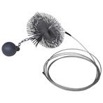 vidaXL Schoorsteenveegborstel rond Ø 20 cm, Doe-het-zelf en Bouw, Verzenden, Nieuw