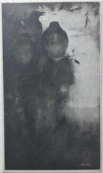 Jan Mankes (1889-1920), after - Lijsters in avondstemming