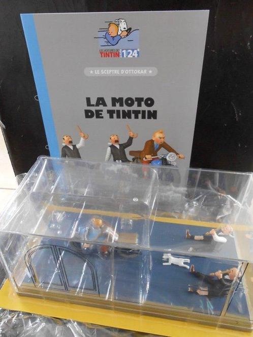 Moulinsart / Hachette - Tintin - Voiture 1/24 - La moto de, Boeken, Strips | Comics