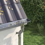 vidaXL Gootblad beschermer 8 pcs Zilver 50 mm Roestvrij, Verzenden, Nieuw