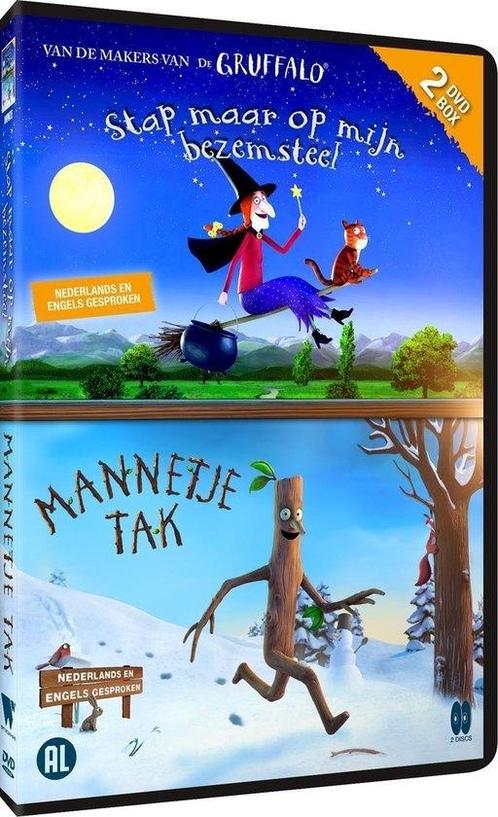 Stap Maar Op Mijn Bezemsteel + Mannetje Tak (2dvd) op DVD, Cd's en Dvd's, Dvd's | Tekenfilms en Animatie, Nieuw in verpakking