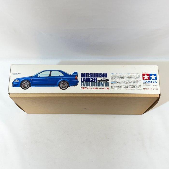 Tamiya 1:24 - Modelbouwdoos - Mitsubishi Lancer Evolution VI, Hobby en Vrije tijd, Modelauto's | 1:5 tot 1:12