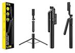 2dekans | R16 Uitschuifbare Selfiestick met Statief – 157 cm, Audio, Tv en Foto, Fotografie | Statieven en Balhoofden, Ophalen of Verzenden