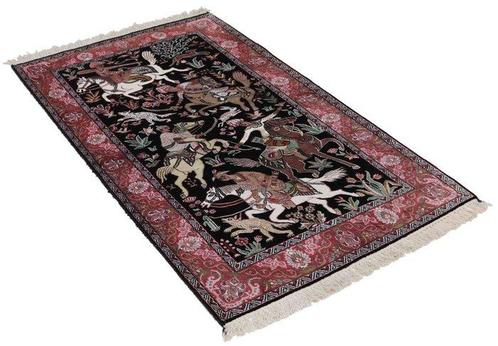 Originele Kasjmierzijde tapijt - Vloerkleed - 167 cm - 94 cm, Huis en Inrichting, Stoffering | Tapijten en Vloerkleden