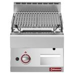 Lavasteengrill - 1/2 module - bakrooster in gietijzer, Verzenden, Nieuw in verpakking, Fornuis, Frituur en Grillen