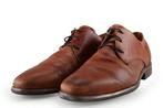 Van Lier Veterschoenen in maat 45 Cognac | 5% korting, Kleding | Heren, Schoenen, Overige kleuren, Verzenden, Van Lier, Gedragen