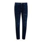 MAC • Skinny blauwe fluwelen pantalon • 36, Kleding | Dames, Verzenden, Nieuw