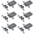 DX Set van 6 veiligheidsbijzetsloten SKG2 gelijksluitend, Doe-het-zelf en Bouw, Nieuw, Overige materialen, Klink of Kruk