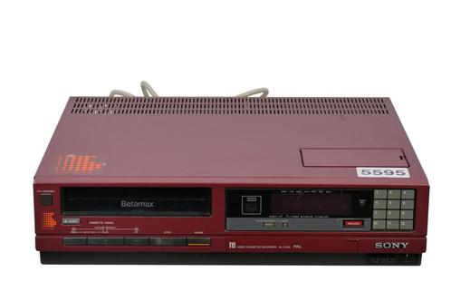 Sony SL-C30E - Betamax (RARE - RED), TV, Hi-fi & Vidéo, Lecteurs vidéo, Envoi