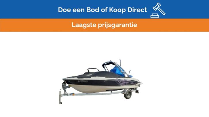 Bieden: Bayliner 215 2012 cockpit cover |, Watersport en Boten, Bootonderdelen, Ophalen of Verzenden
