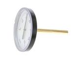 0 tot +60°C Plastic Bimetalen Thermometer 100mm Behuizing, Doe-het-zelf en Bouw, Verzenden, Nieuw