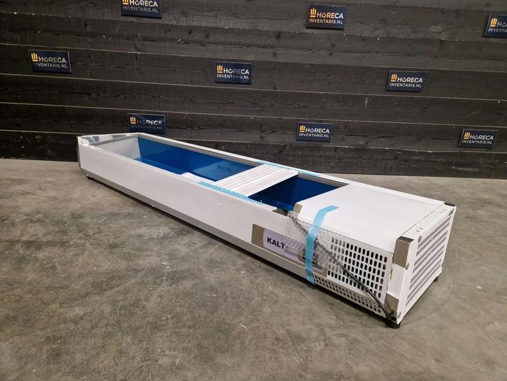 Opzetkoelvitrine | Tefcold | deksel | 180 cm | 230V, Zakelijke goederen, Horeca | Keukenapparatuur, Nieuw zonder verpakking, Bakkerij en Slagerij