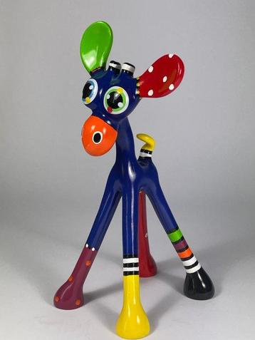 Jacky Segers (1972) - Beeld, Giraf Alex - 30 cm - Hars