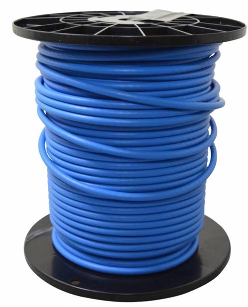 Staalkabel blauw geplastificeerd 6/8 voor mestschuiven, Tuin en Terras, Overige Tuin en Terras, Verzenden