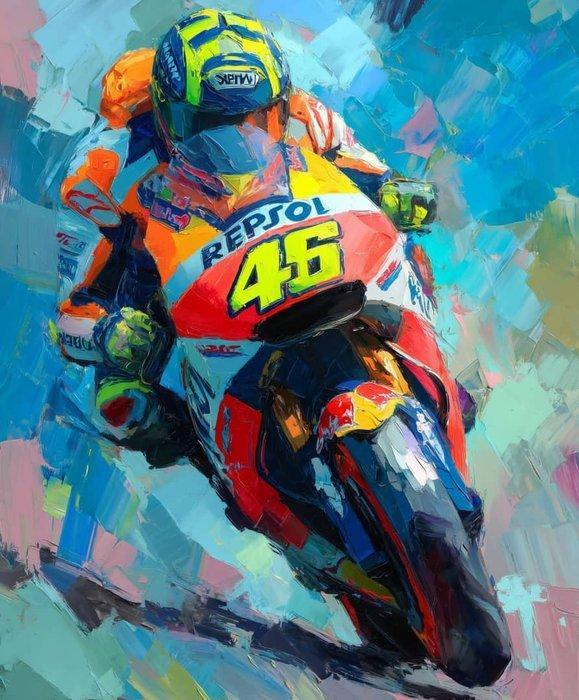 Canvas Fit - Alberto Ricardo - El Número 46: Velocidad,, Verzamelen, Automerken, Motoren en Formule 1
