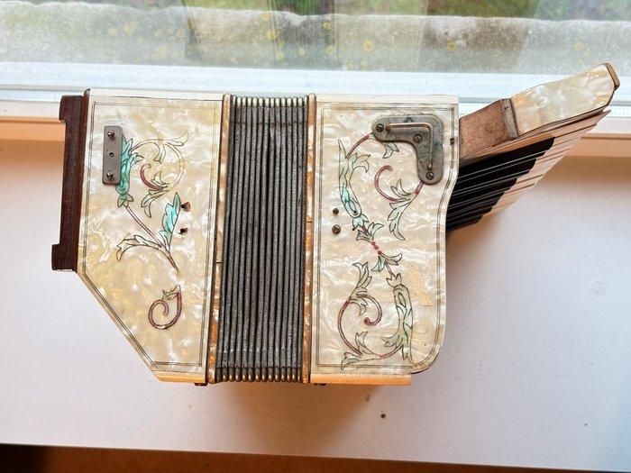No brand - - Accordeon - Frankrijk - 1940 (Zonder, Musique & Instruments, Instruments à vent | Flûtes à bec