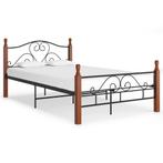 vidaXL Bedframe metaal zwart 120x200 cm, Huis en Inrichting, Slaapkamer | Bedden, Verzenden, Nieuw