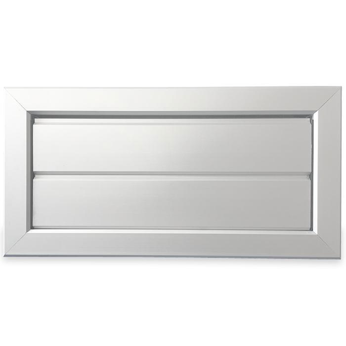 Overdrukrooster opbouw (BxH) 305 x 155mm, Doe-het-zelf en Bouw, Ventilatie en Afzuiging, Nieuw, Verzenden