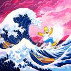Chroma-xx - Homer Simpson Surfer des Vagues Japonaises