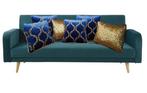 Kussensset met Manufatti Toscani-stoffen, inclusief vulling, Nieuw