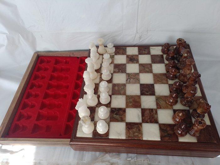 AA Chiellini - Schaakspel - Marmer, Antiek en Kunst, Curiosa en Brocante
