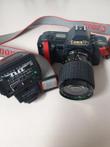 Canon, Metz T70 + Zoom 28-70mm + flash