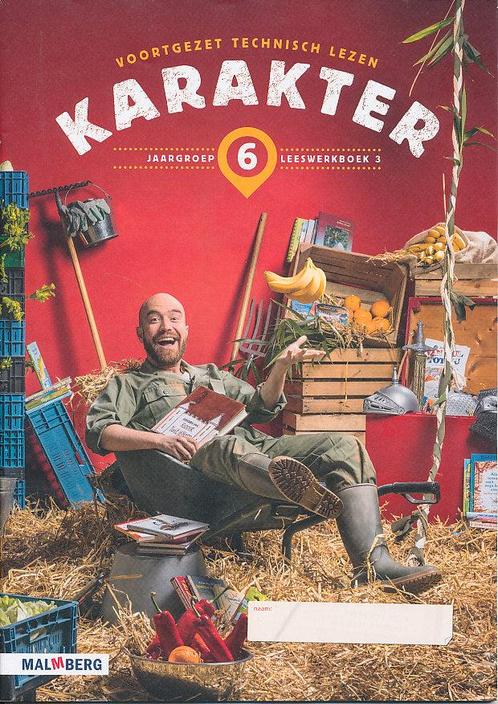 Karakter Leeswerkboek 3 groep 6 (per 5 stuks), Livres, Livres scolaires, Envoi